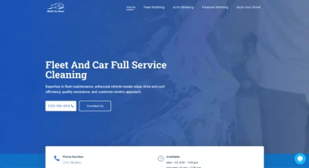 mobile-car-shines-web-design-sample