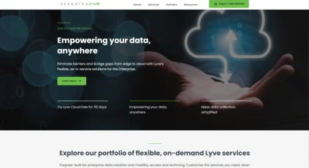 seagate-lyve-website-project